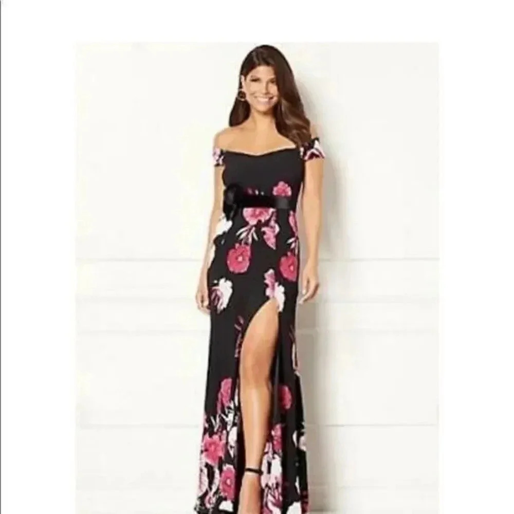 NEW YORKΒ & COMPANY FLORIANA MAXI DRESS